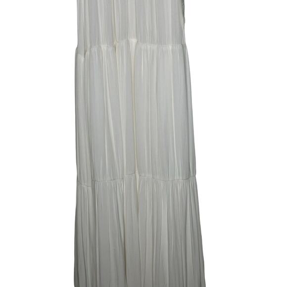 NWOT Ramy Brook Kahlil Maxi Dress‎ XXL Embroidered Hem Beachy Tiered NO BELT - Picture 4 of 12